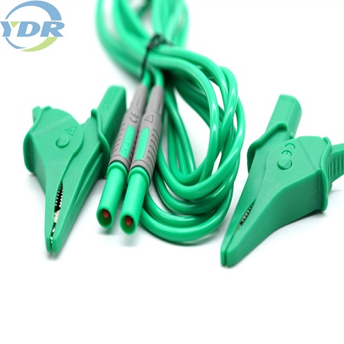1000V Crocodile Connectors Cable 1000V 10A Crocodile Clamp Cable Alligator Clip Wire Harness Para sa Universal Meter
