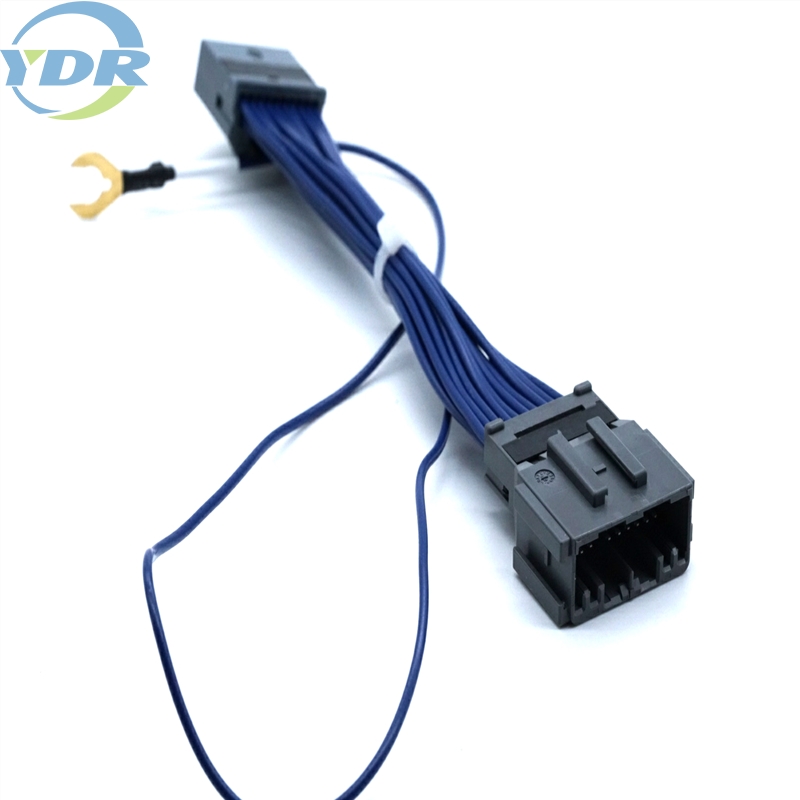 JAE Male Female Cable MX34020SF1 Hanggang MX34020PF1 Fork Terminal Wire Harness Cable